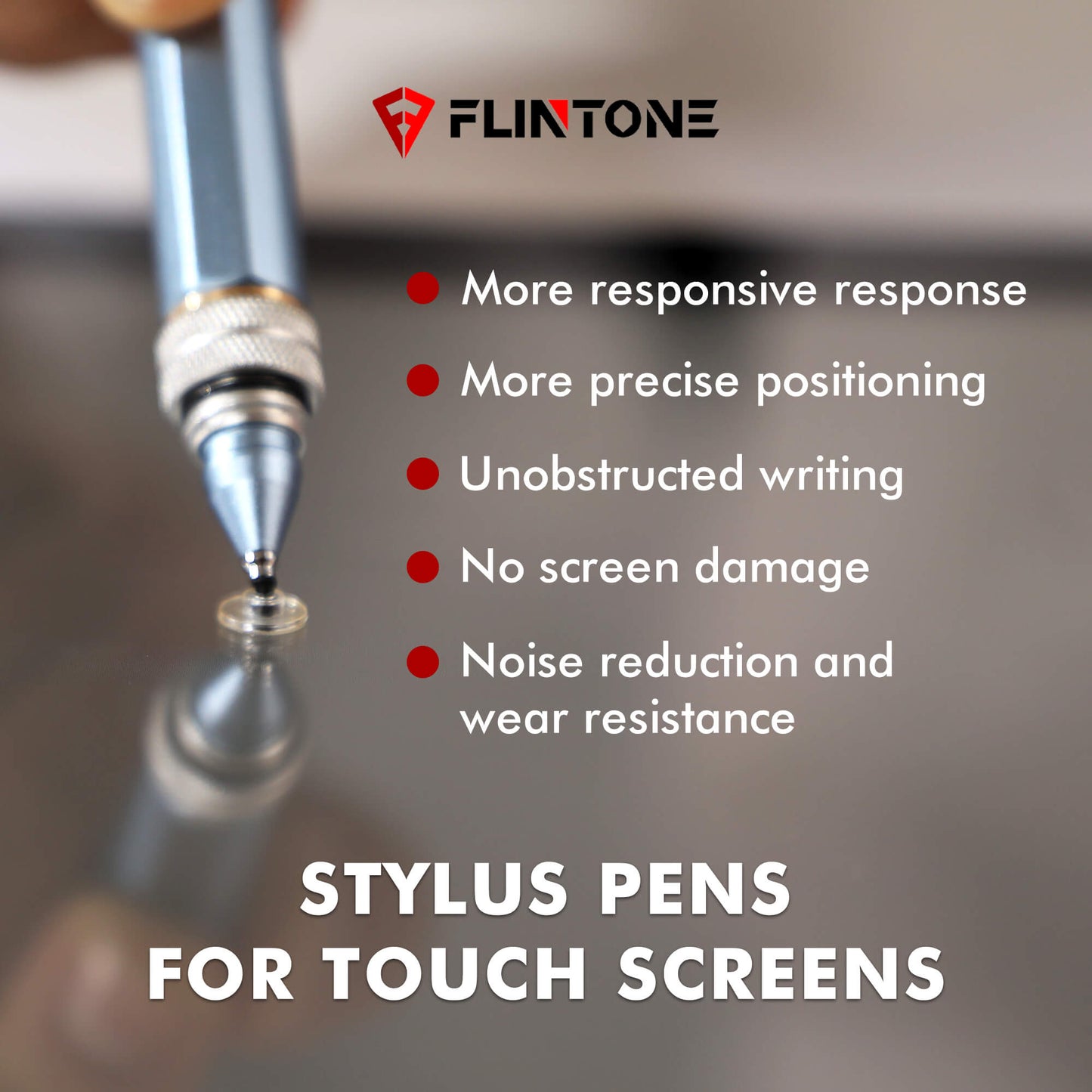 FLINTONE  RollerPen I: 4-in-1 Multifunctional pen & super ruler, Integrated ruler and pen